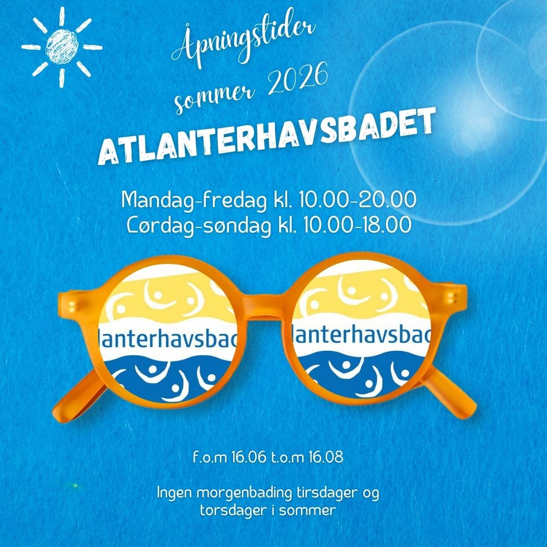 Åpningstider sommer 2026